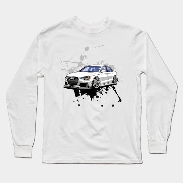 Customized Classic Cars Long Sleeve T-Shirt by irfankokabi